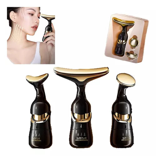 Masajeador Facial 3 En 1 Anti Arrugas