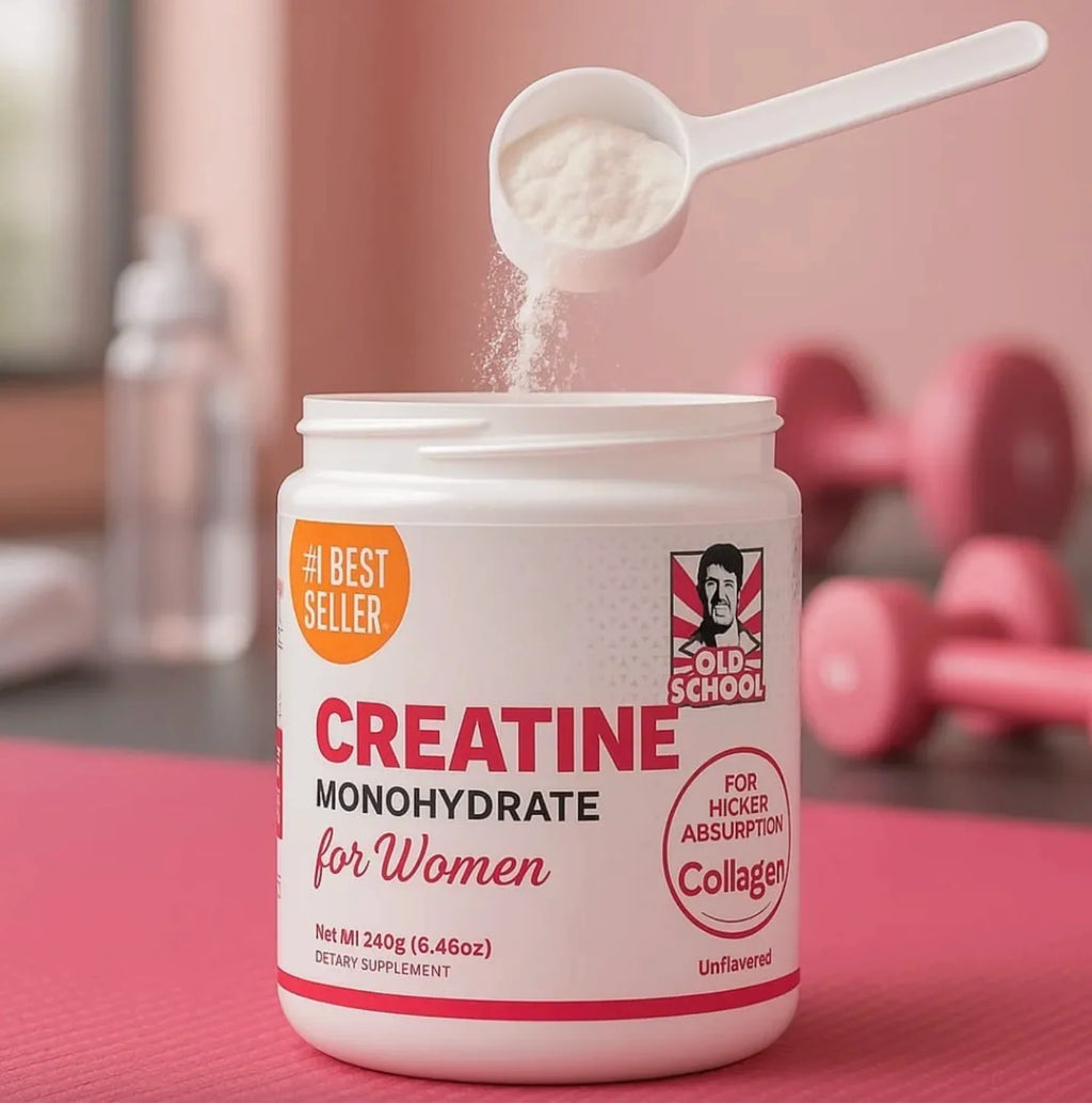 💪 Creatina Monohidratada para mujeres - OLD SCHOOL